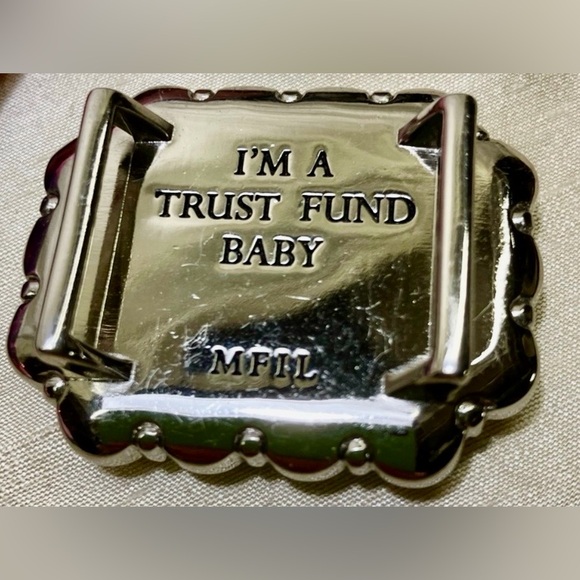 💖💎”TRUST FUND BABY”💎💖
PINK/BLACK GEMMED PRINT 100% SILK SCARF W/GEMMED SCARF TIE - Picture 4 of 7